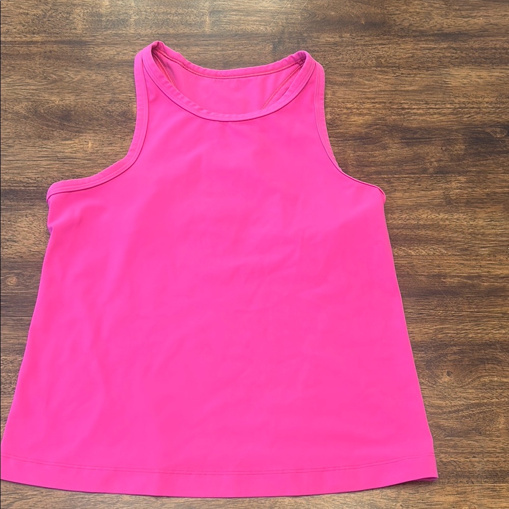 Lululemon Athletica Pink Sleeveless Tank Top